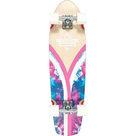Dusters Flashback Tie Dye in Pink and Blue 31" Cruiser