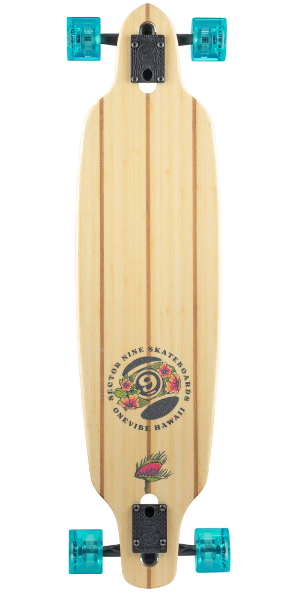 Sector 9 Fractal Flora 36" Longboard Pre-Built Complete