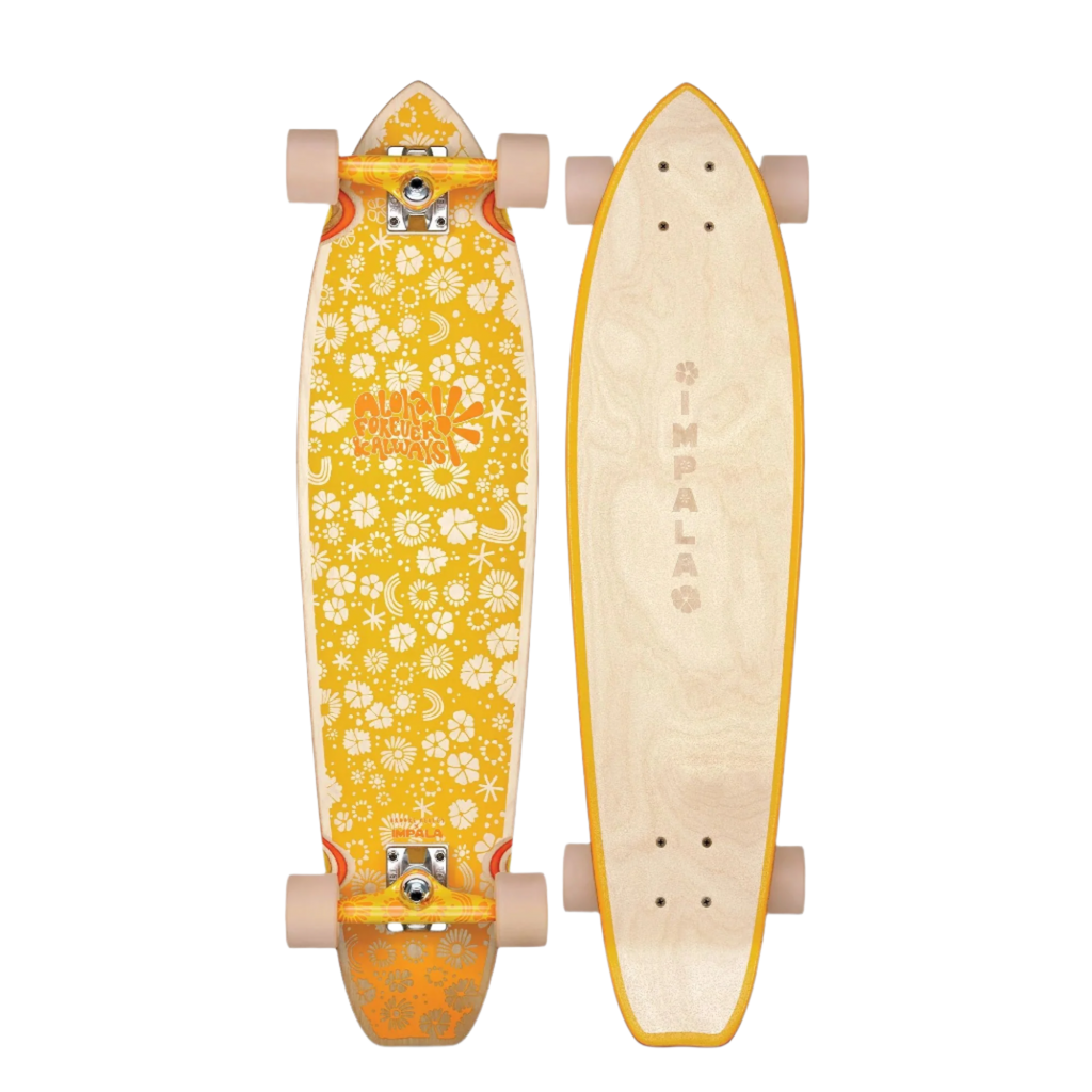 Impala Longboard - Yellow Flower Brooke Kelley
