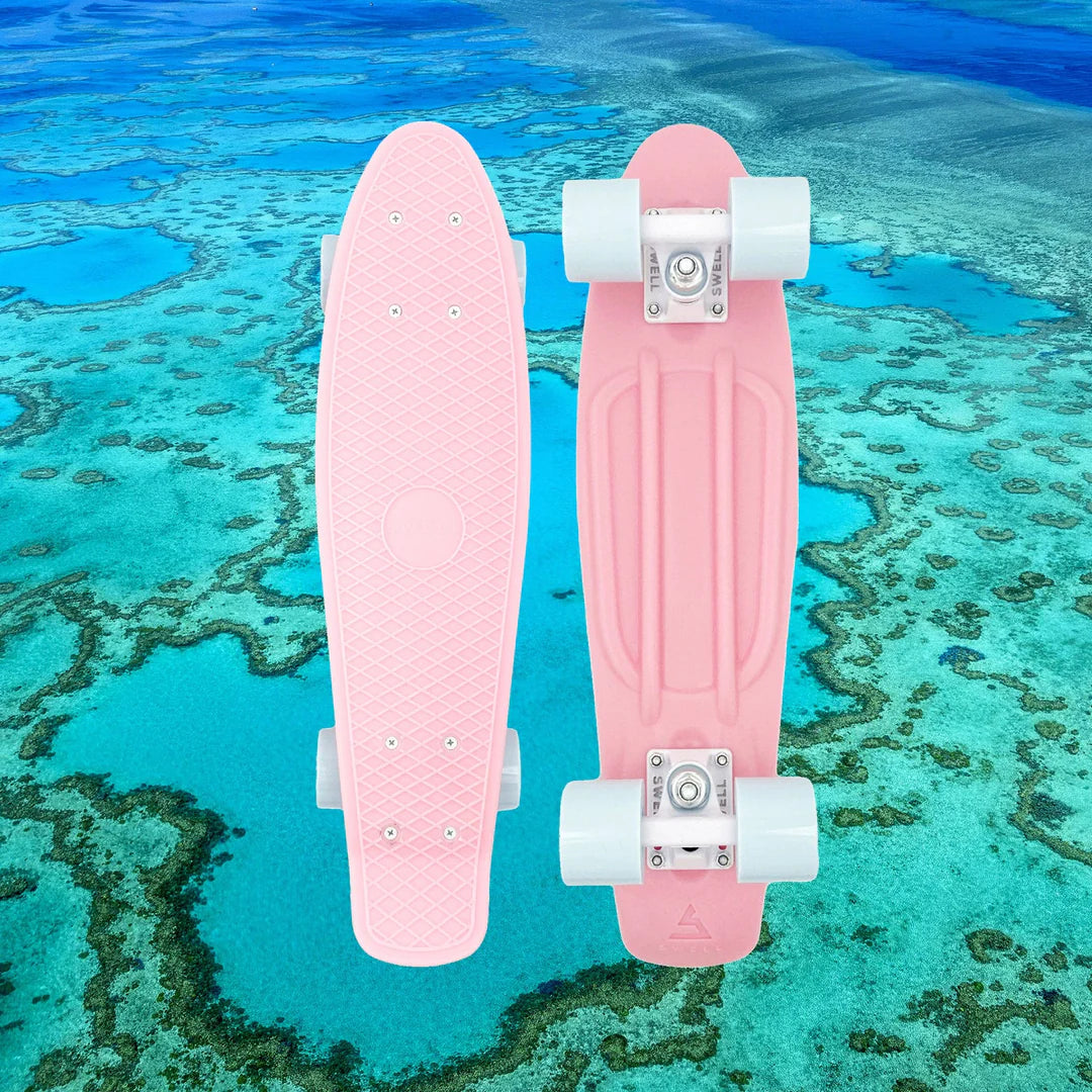 SWELL 22" COMPLETE CORAL PINK/WHT/WHT